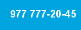 977 777-20-45